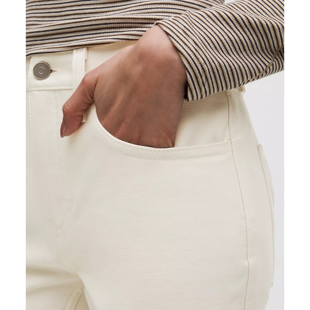 NWT LULULEMON EASYFIVE MID-RISE RELAXED STRAIGHT PANT *REG / SIZE 26 / MSRP $148 - Picture 5 of 11